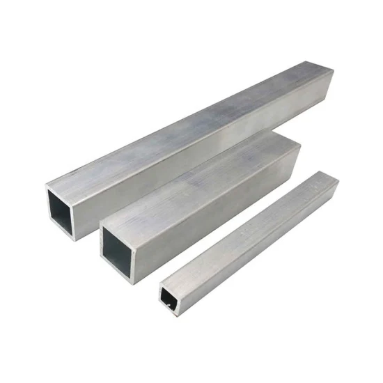 Anodized 6061 Aluminum Tubing Suppliers 2 Inch 3inch Rectangular 0.6mm 0.8mm 1mm Aluminium Tubing for Sale 2X2 Aluminum Tubing