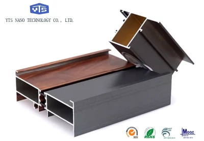 Heat Transfer Wood Grain Aluminum Alloy Door and Window Profiles