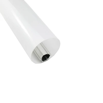 Heat Sink LED Light Aluminum Extrusion Wardrobe Round Tube LED Aluminum Profile