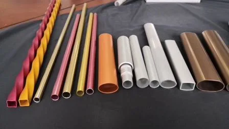 China Custom Profile Aluminum Extrusion Round/Square/Oval Extruded Tube/Tubing/Pipe/Piping